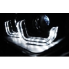 REFLEKTORY PRZEDNIE U-LED LIGHT BLACK fits BMW F30/F31 10.11 - 05.15